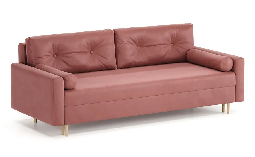 Диван Бруно Comfort 21 розовый - 2 Диван Бруно Comfort 21 розовый - 2